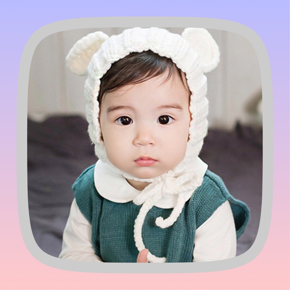 🙈 Animal Knit Cap for Babies/Toddlers